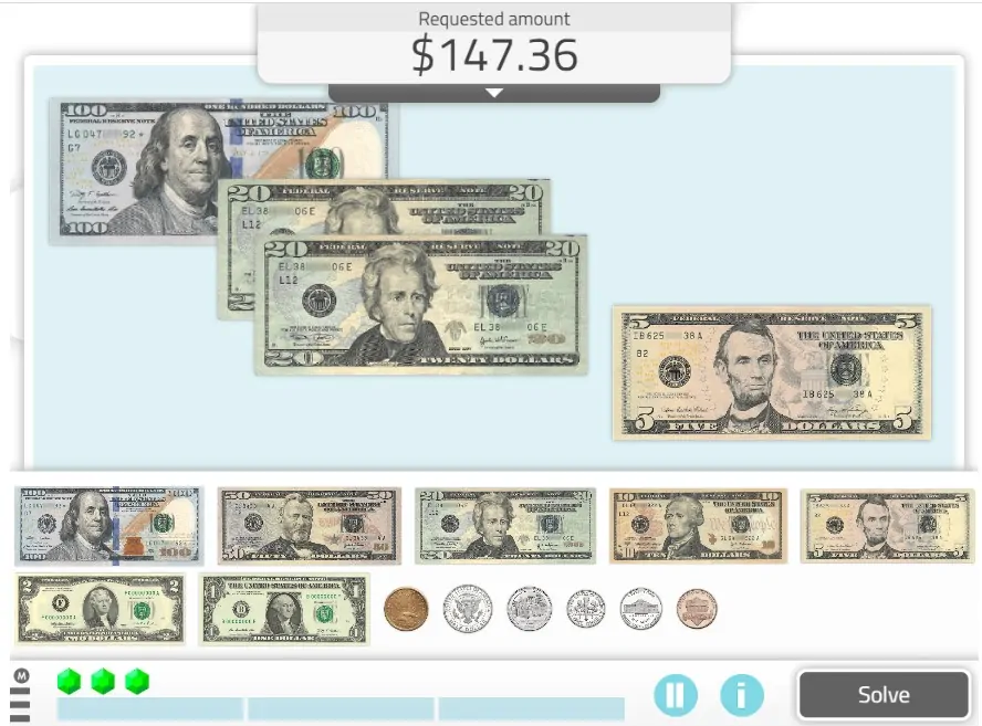 NeuronUP cognitive stimulation activity for people with Alzheimer’s disease "Accurate Payments".