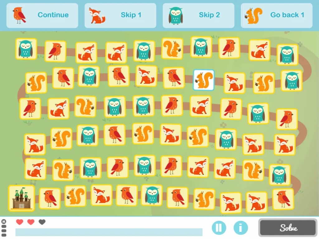 NeuronUP Activities - Follow the Path