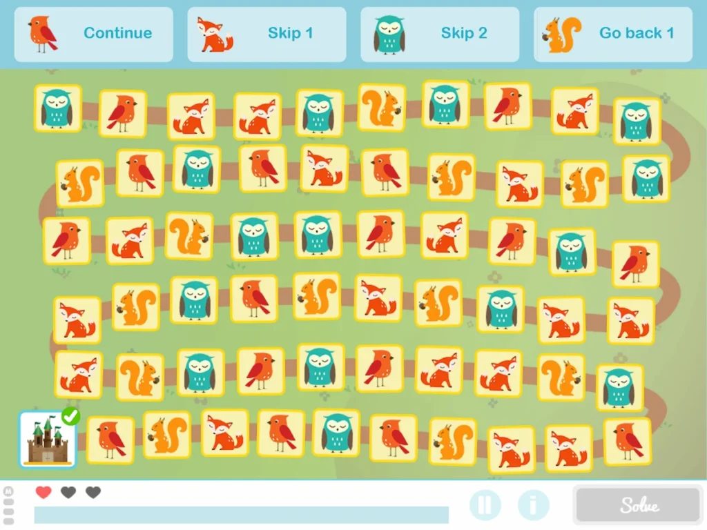 NeuronUP Activities - Follow the Path