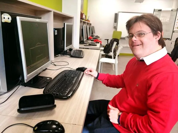 Computer activities for people with Down syndrome
