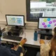Down Madrid. Children working with NeuronUP.