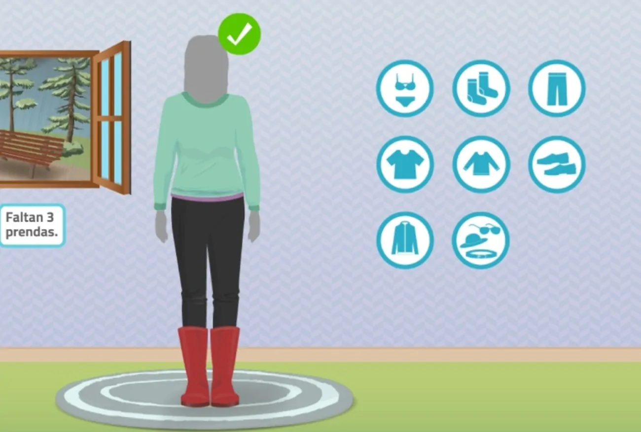 NeuronUP Activity Get dressed