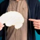 Man pointing to the brain where cognitive abilities are located