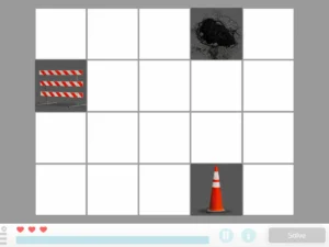 NeuronUP Activities - Highway obstacles
