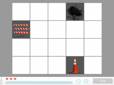 NeuronUP Activities - Highway obstacles