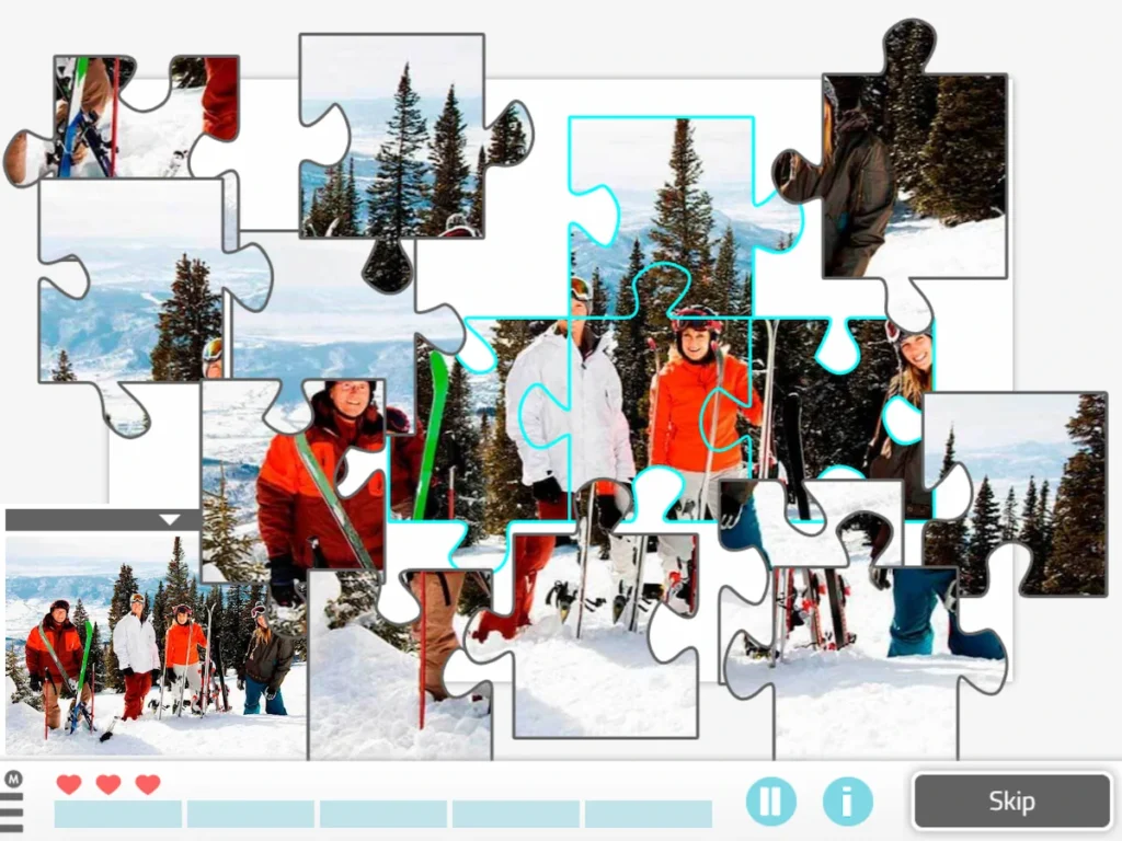 NeuronUP Activities - Jigsaw Puzzle