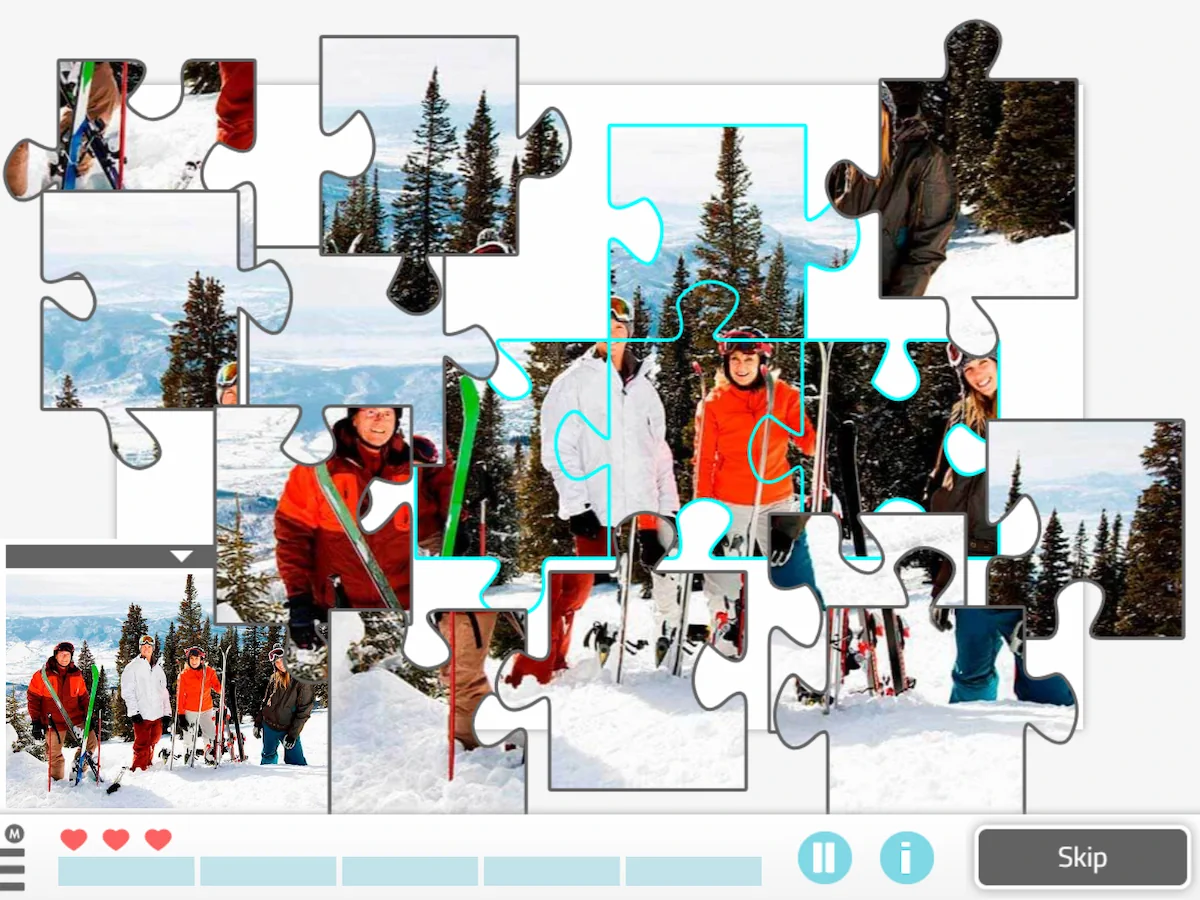 NeuronUP Activities - Jigsaw Puzzle