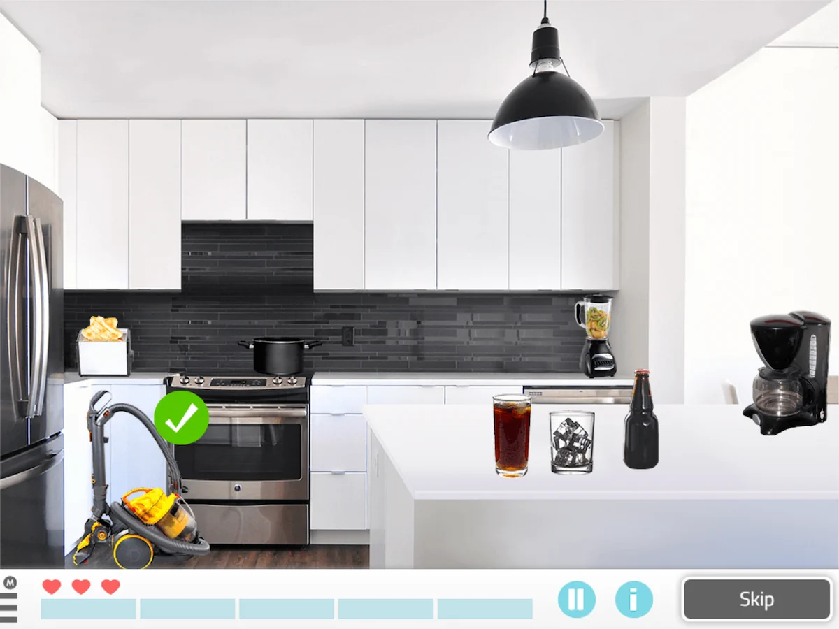 NeuronUP Activities - What's Making Noise in the Kitchen?