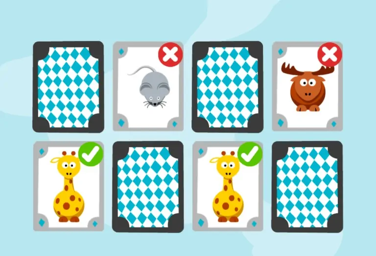 NeuronUP exercise 'Animal pairs'