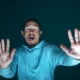 Scared man. Brain and phobias: How are they related?