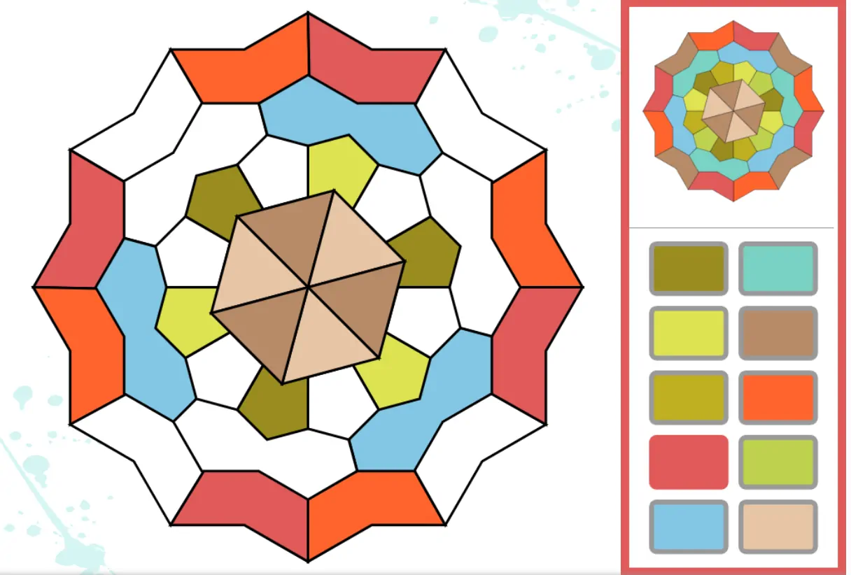 NeuronUP Activity, Mandalas
