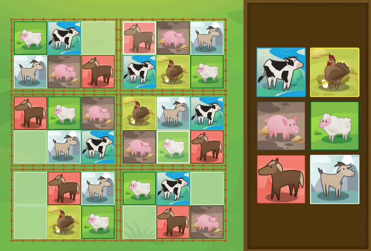 Organize the Farm: Actividad de NeuronUP