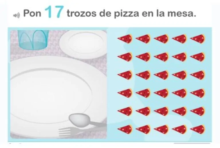 ejercicio de memoria de trabajo para niños de NeuronUP The Exact Number