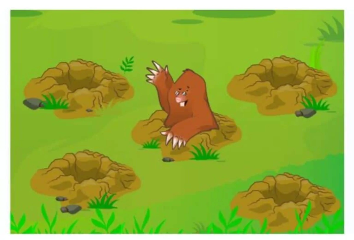 NeuronUP Working Memory Exercise for Children - Mole Invasion