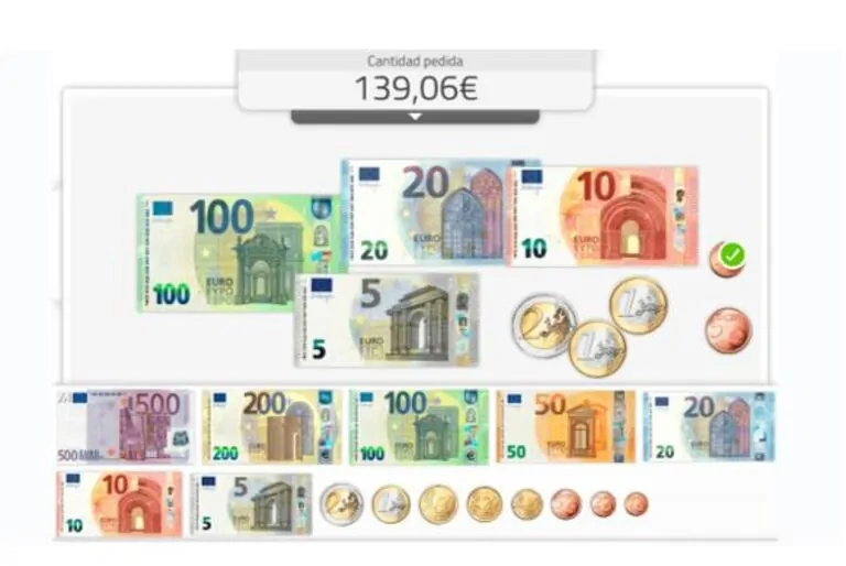 ejercicio de memoria de trabajo para adultos de NeuronUP Accurate Payments