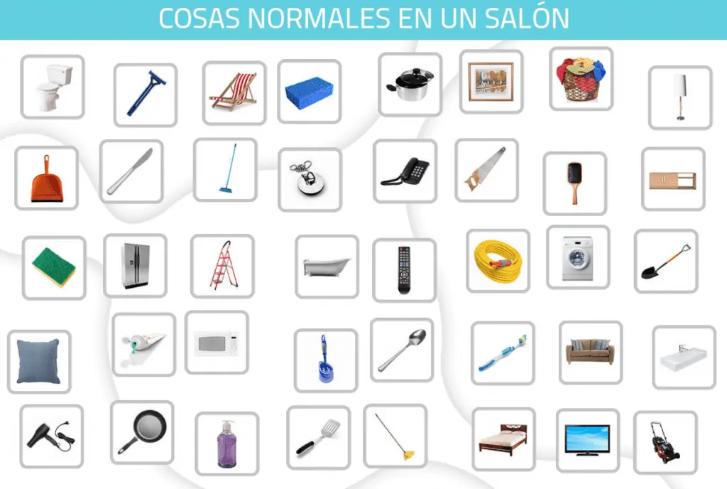 NeuronUP activity "Select items from a category".
