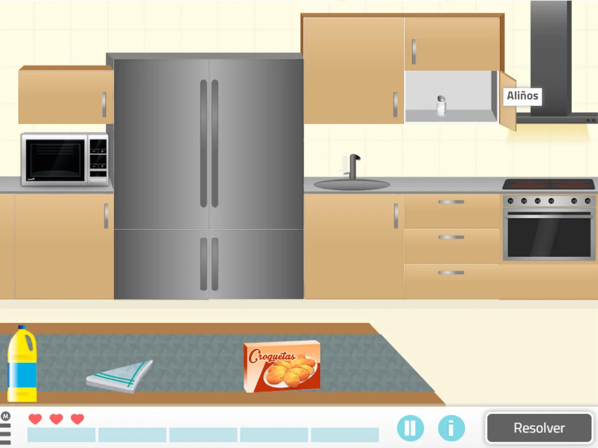 Activity: Organize the kitchen