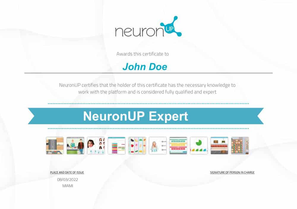 neuronup expert certification