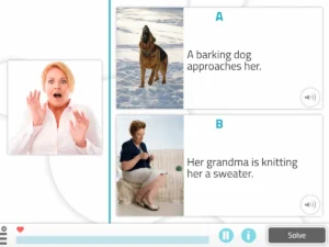 NeuronUP Activities - Emotional reaction to situations