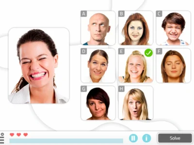 NeuronUP Activities - Find the same emotion