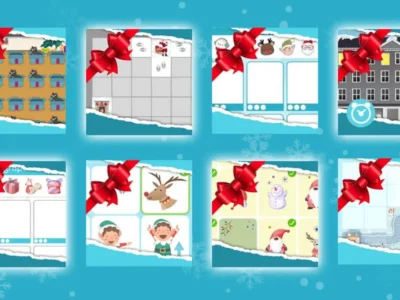 Christmas Cognitive Stimulation Exercises for Online Work
