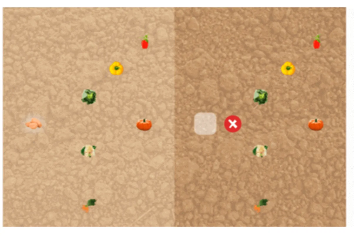 NeuronUP Activity The Neighbor's Garden, used in the cognitive intervention program for people with Williams Syndrome