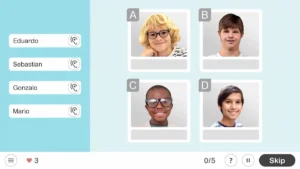 NeuronUP Activities - Learning Names