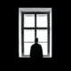 Celebrities contribute to mental health. A man looking out the window.