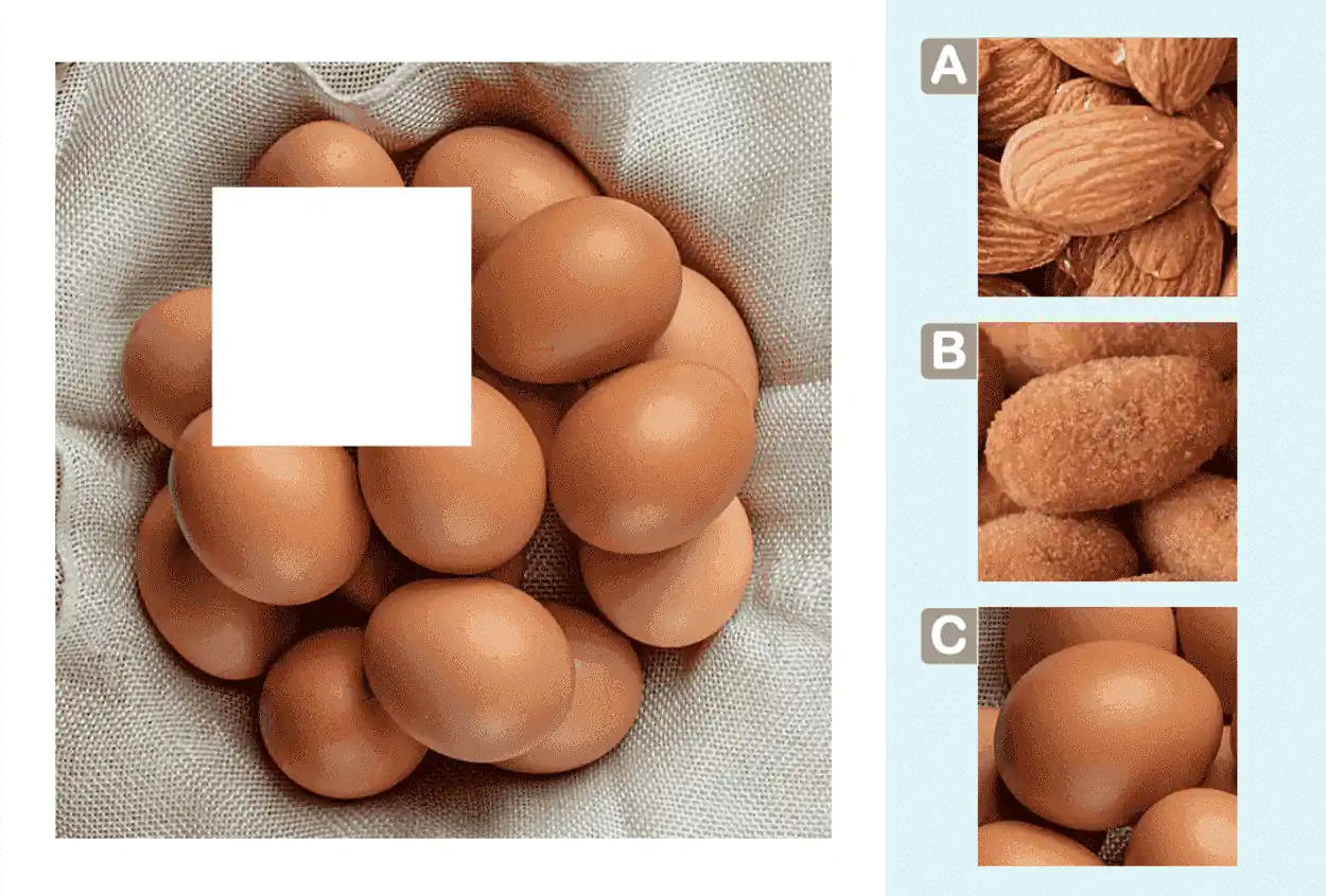 Worksheet for working on visual gnoses in children: Complete the image.