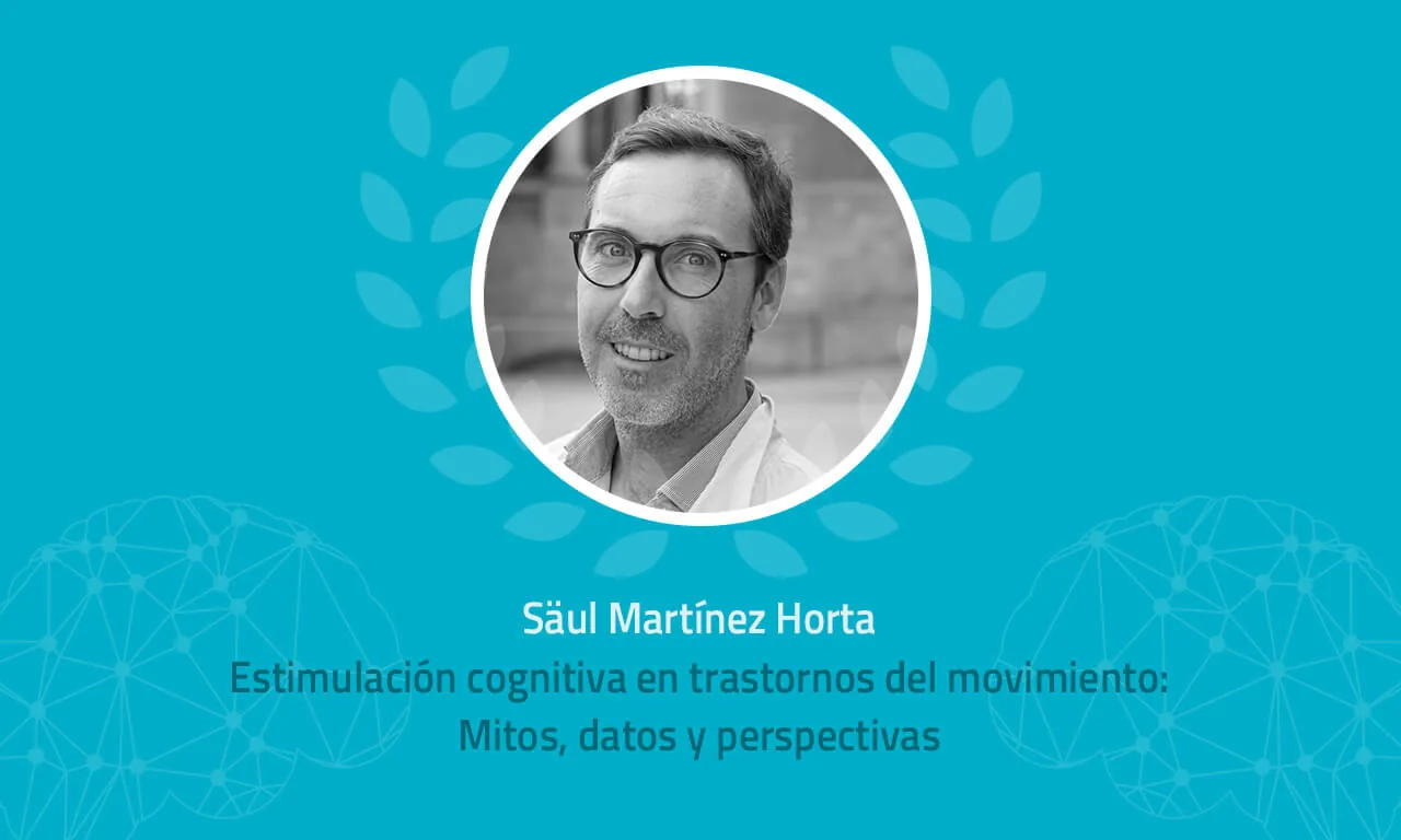 The neuropsychologist Saül Martínez Horta gives a lecture on cognitive stimulation in movement disorders