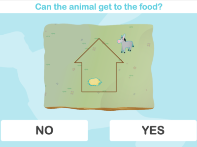 Online neuropsychological intervention in a case with developmental delay. NeuronUP activity "Hungry Animals".