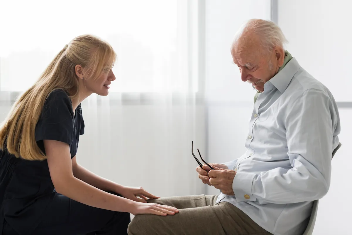Patient with dementia