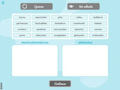 New generator: Each word with its family