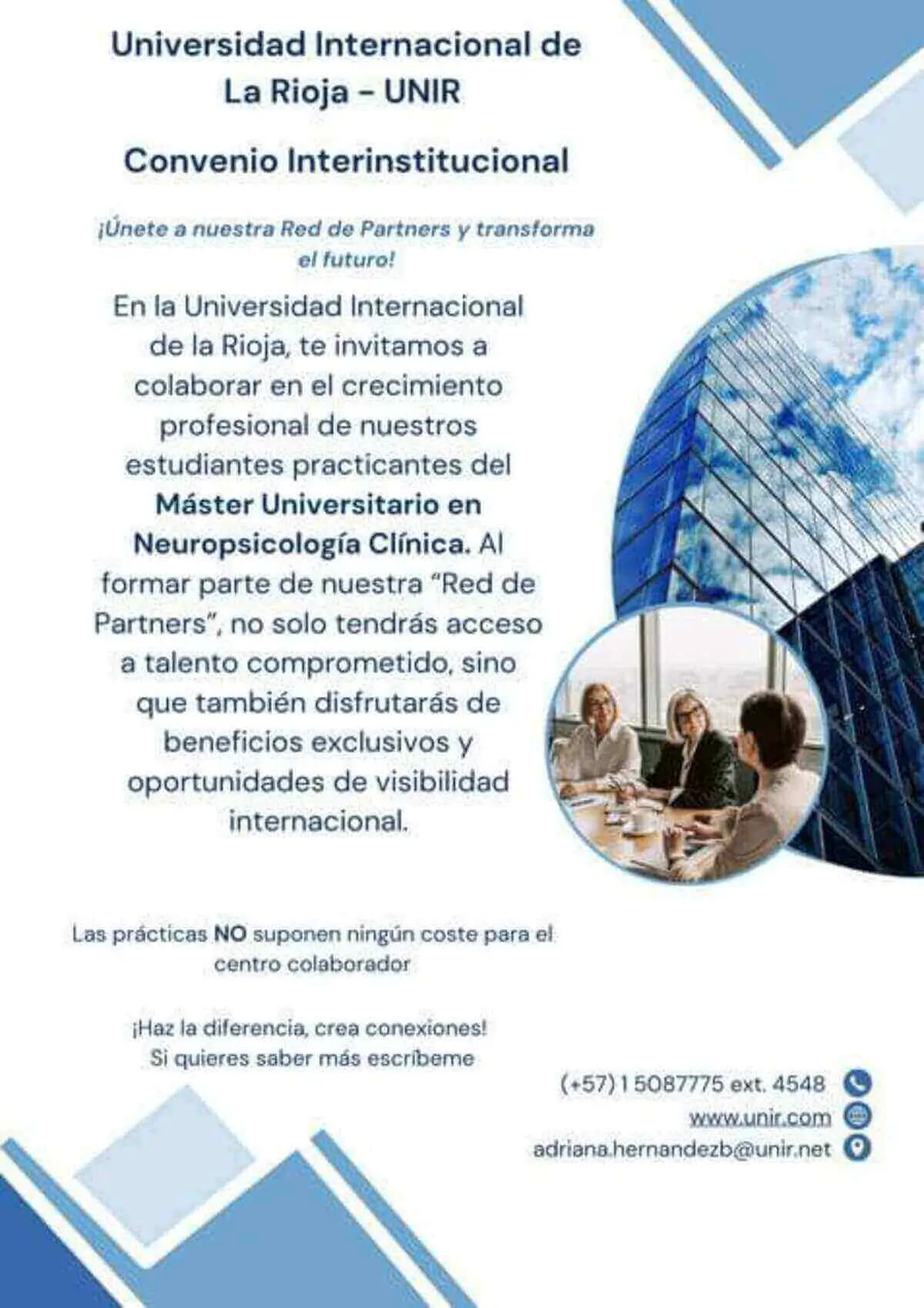 agreement UNIR LatAm NeuronUP