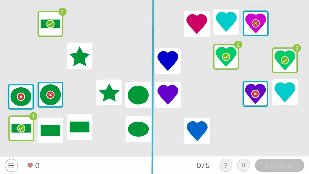Twin Shapes and Color Matching