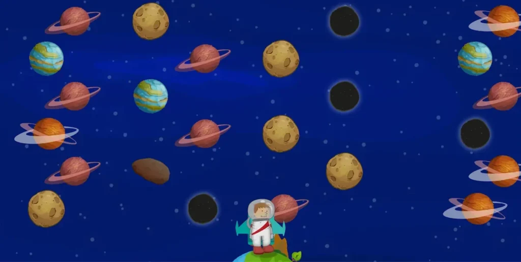 NeuronUP Activities   Space Conquest