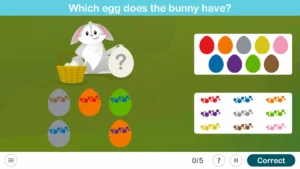 NeuronUP Activities - Easter Eggs