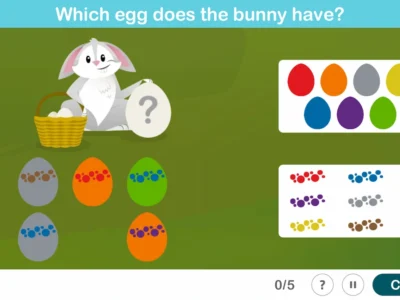 NeuronUP Activities - Easter Eggs