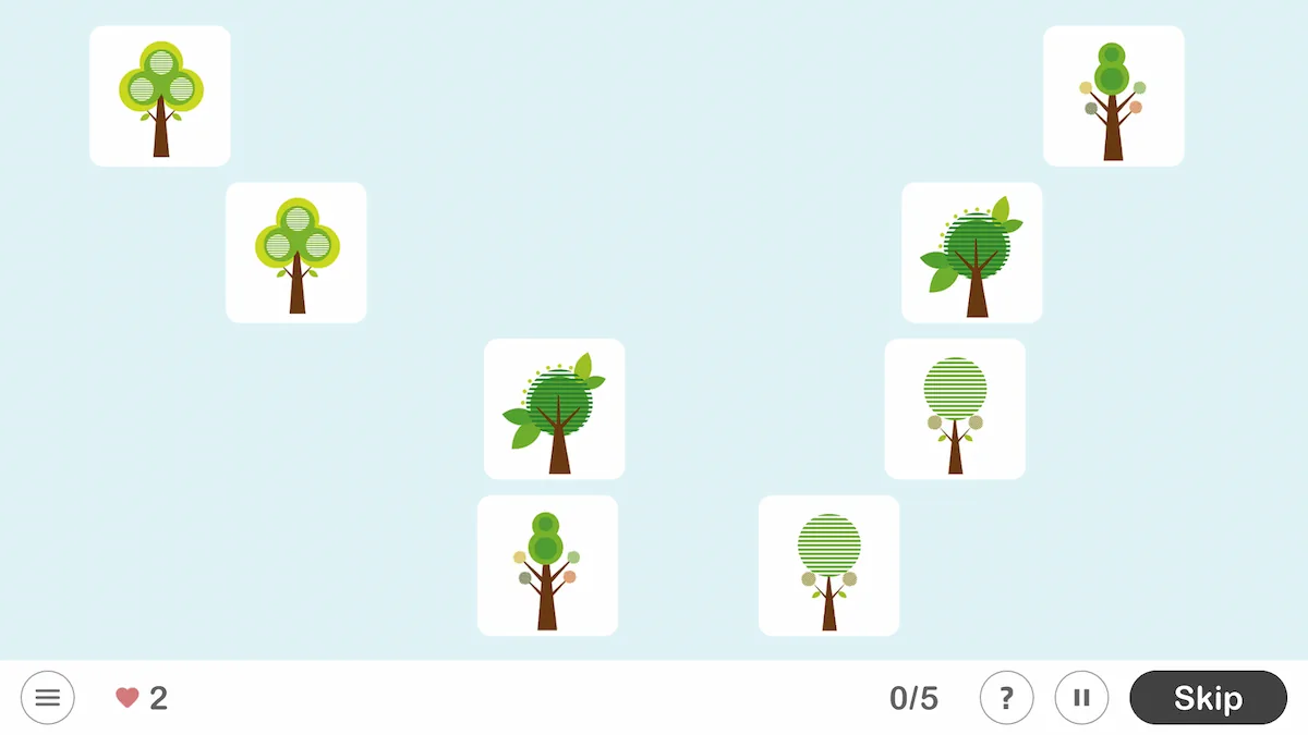 NeuronUP Activities - Find the Pairs