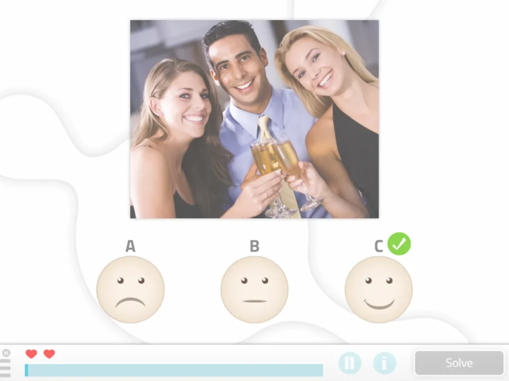NeuronUP Activities - Inferring Facial Expressions
