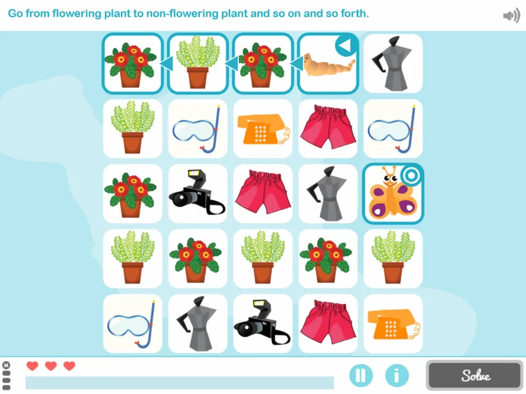 NeuronUP Activities - Maze