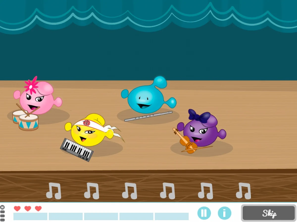 NeuronUP Activities - Orchestra conductor