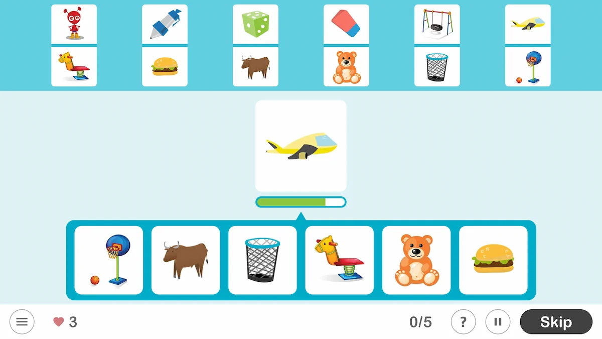 NeuronUP Activities - Racing with Partners