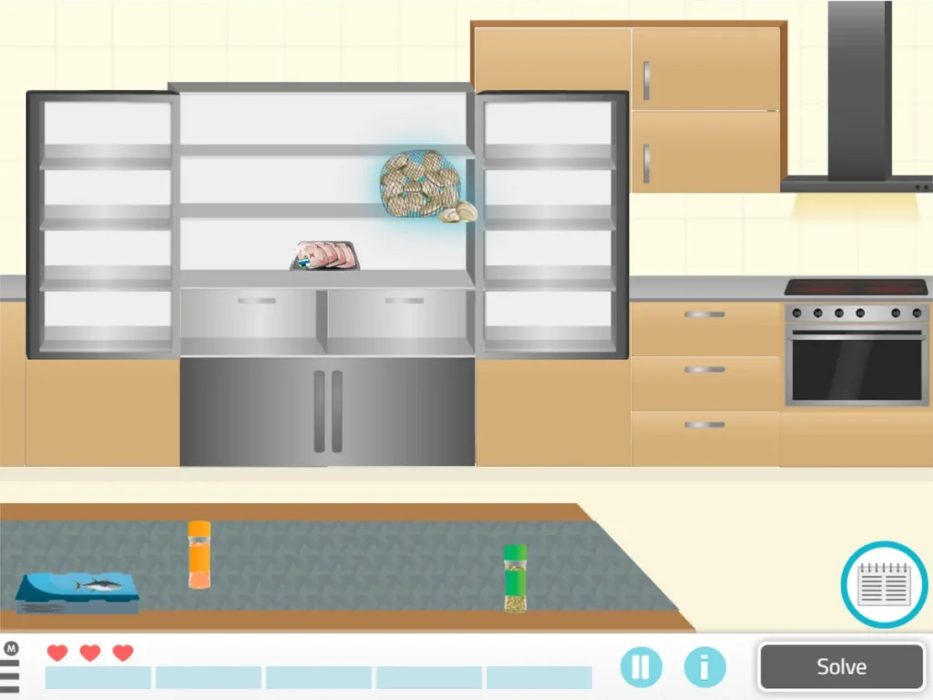 NeuronUP Activities - Straighten Up the Kitchen