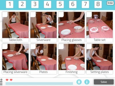 NeuronUP Activities - Task Sequencing (Picture-Only)