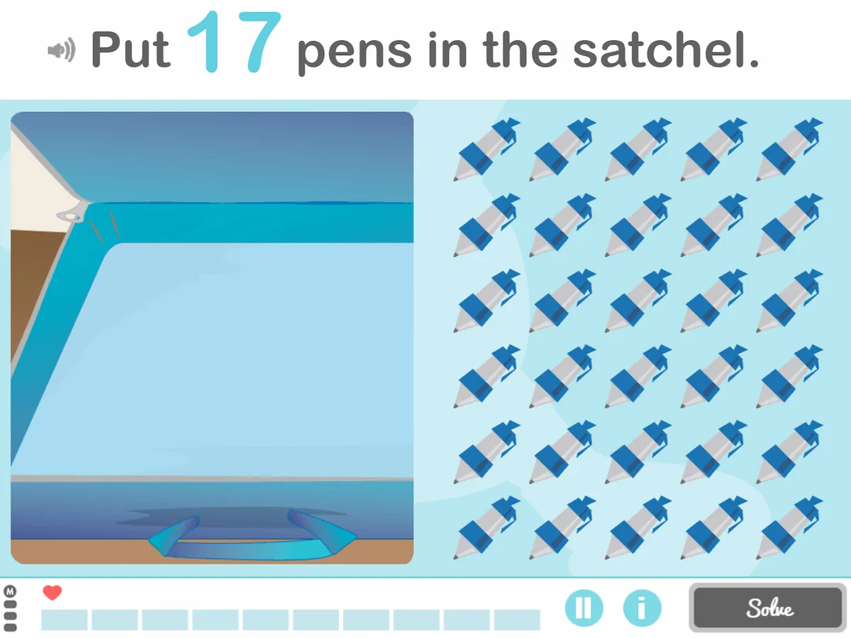 NeuronUP Activities - The Exact Number