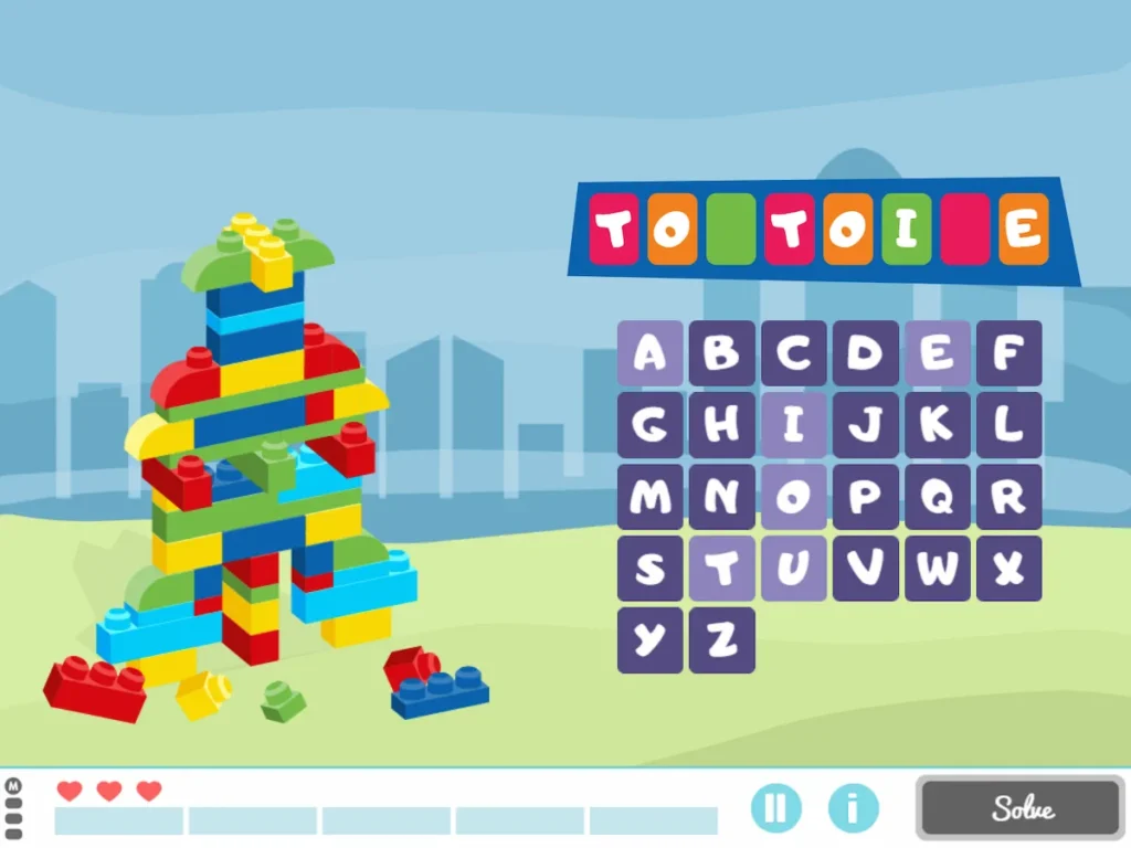 NeuronUP Activities - The Word Guardian