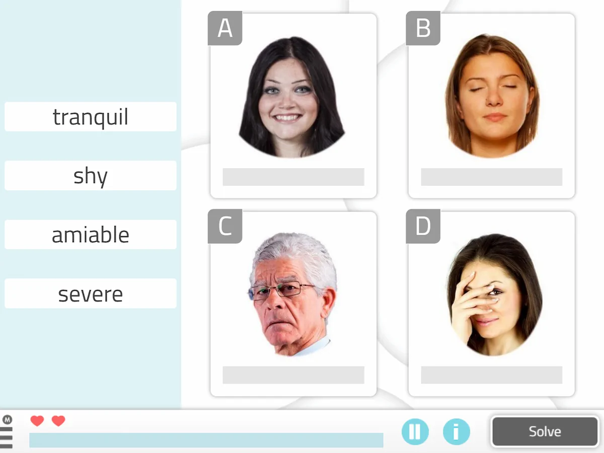 NeuronUP Activities - Word-Emotion Association-2