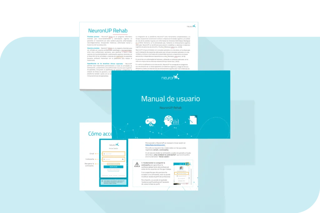 User Manual for
NeuronUP Rehabilitation