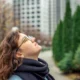 Breathing as a modulator of visual perception and brain activity